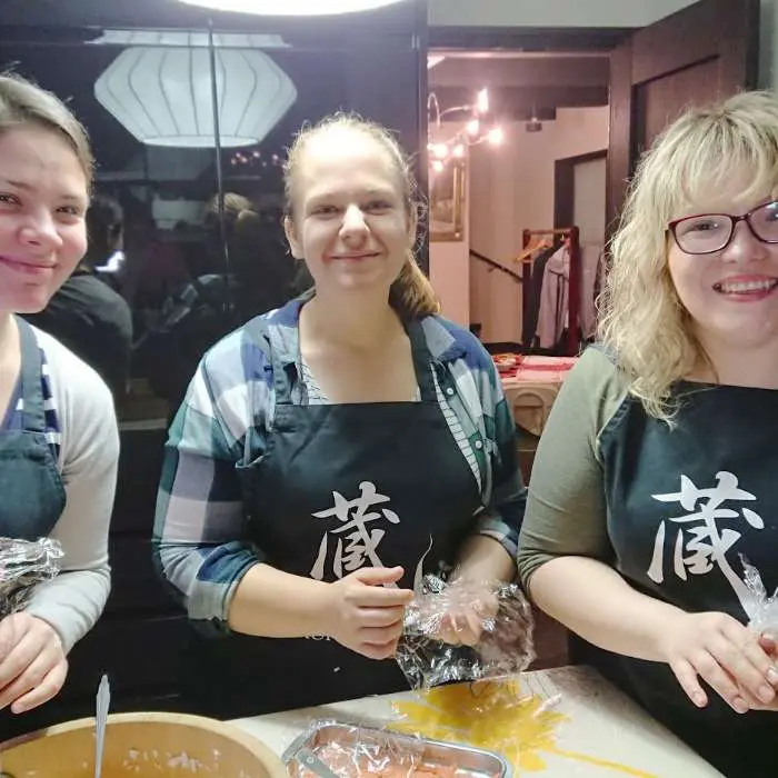 「和食を作る」の様子