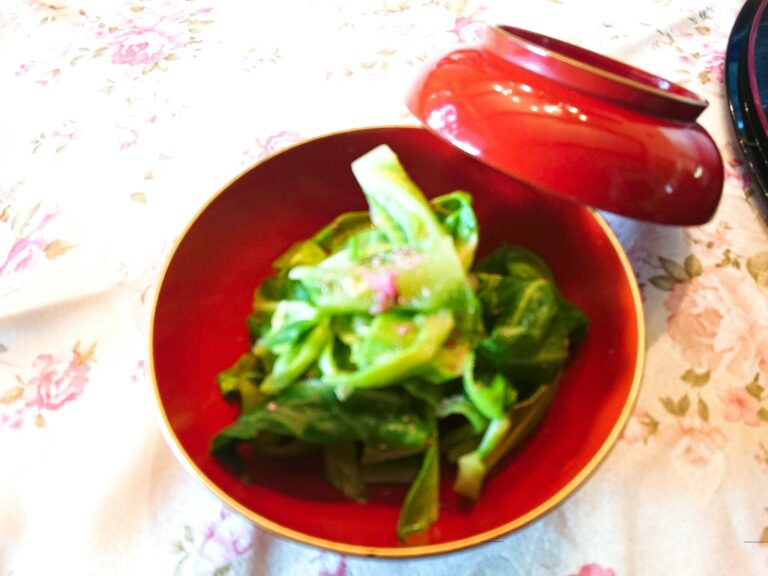 春キャベツの桜和え